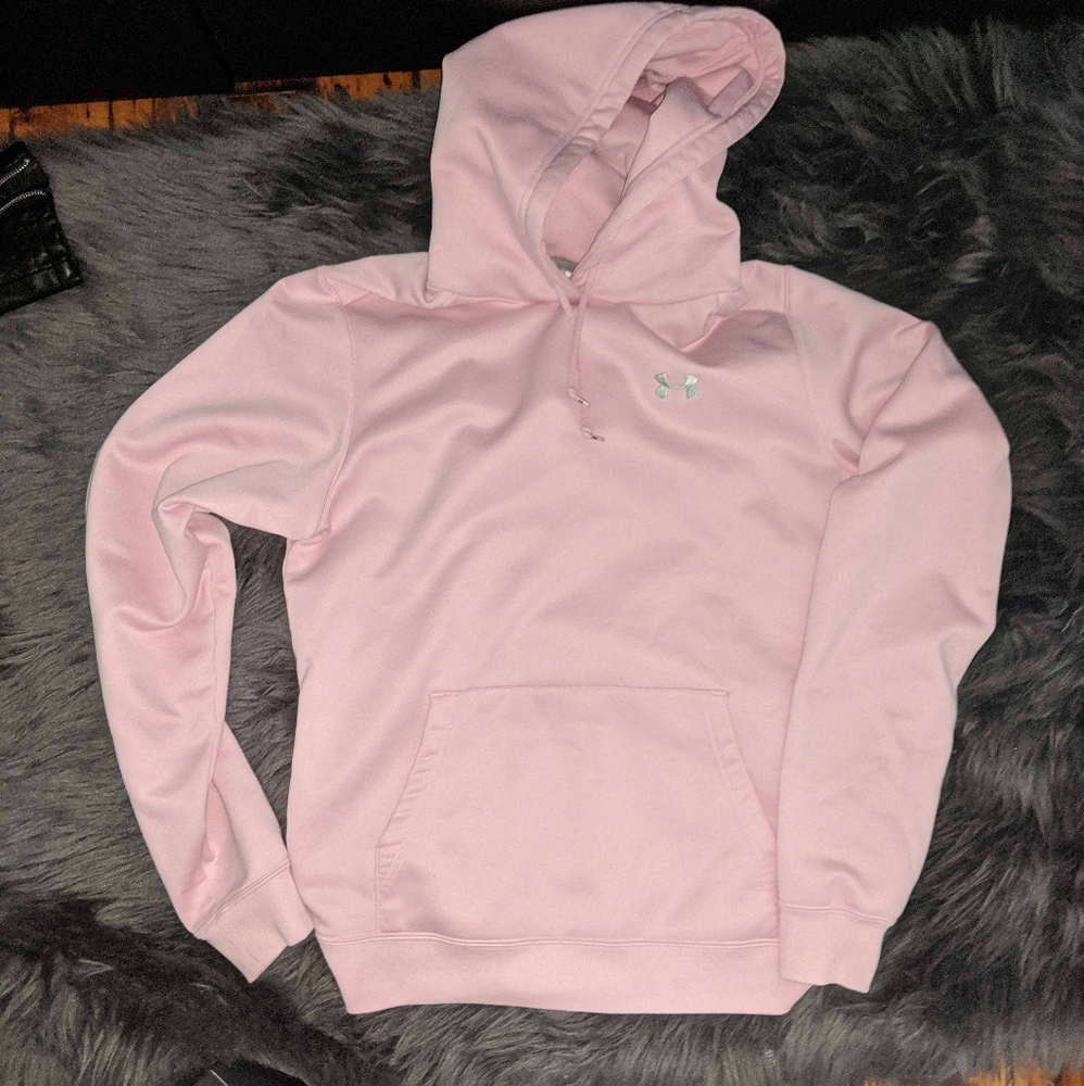 Pink Under Armour Hoodie